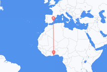 Accra to Alicante