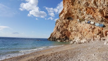 Photo of aerial view of Lozica Beach in Lozica, Croatia.