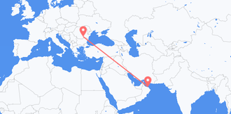 Oman to Romania