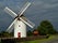 photo of The old Windmill under grey sky at Elphin in Ireland .