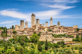 La campagne toscane du port de Livourne. Déjeuner et vin à la ferme inclus!