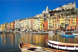 Cinque Terre avec Vernazza Manarola et Corniglia depuis le port de croisière de Livourne