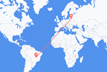 Brasília to Vilnius