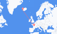 Flights from Reykjavík to Limoges