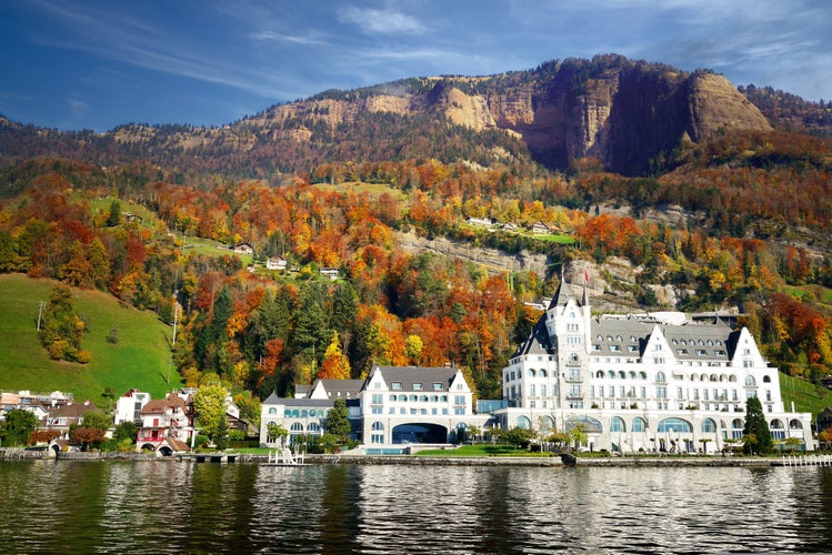 photo of view of Lucerne, Switzerland.