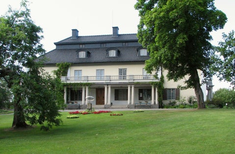 photo of Mårbacka, Selma Lagerlöf manor house in Sweden.