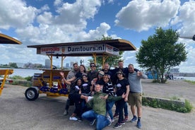 Amsterdam: Party Bike Tour with Beer