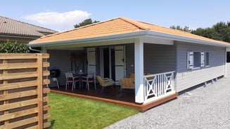 Chalet tout équipé, terrasse