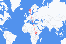Kigali à Oslo