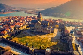  Mtskheta City and Jvari Monastery,Город Мцхета и Монастырь Джвари