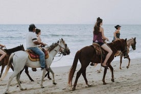 Kusadasi Horse Riding On Beach And Through The River