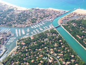 Photo of Biarritz Grande Plage in summer,France.