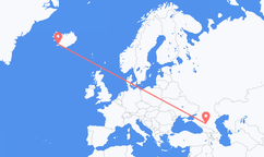 Flights from Reykjavík to Mineralnye Vody