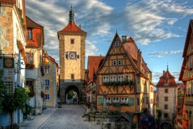 Excursión de un día por la Ruta Romántica de Würzburg a Rothenburg/Tauber incl. Cata de vinos