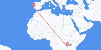 Flights from Burundi to Portugal