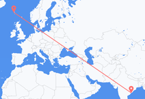 Vols de Visakhapatnam pour Sørvágur