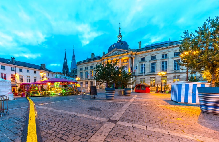 Chalons en Champagne main square, France