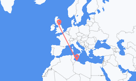 Flüge von Libyen nach England