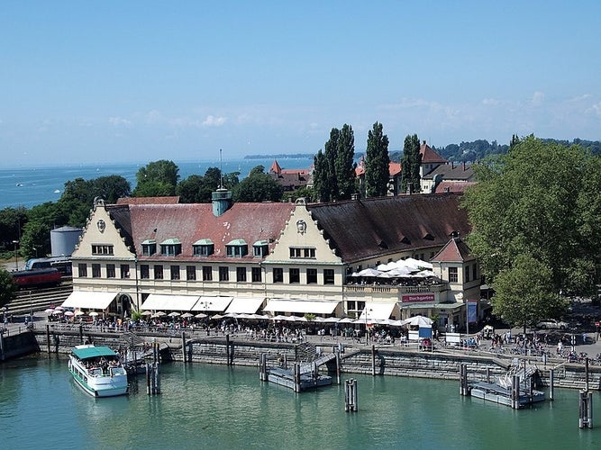 photo of view of Lindau, Germany.