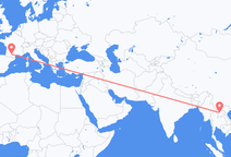 Flyrejser fra Luang Prabang til Toulouse