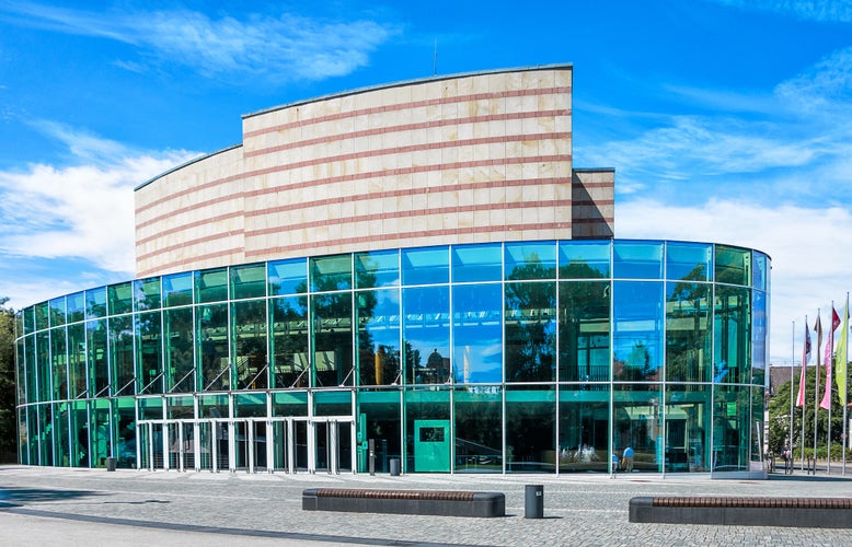 Concert and event hall in Bamberg, home of the Bamberger Symphoniker - Bavarian State Philharmonic, one of the leading German symphony orchestras.