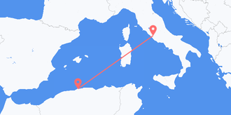 Vols de l’Algérie pour l’Italie