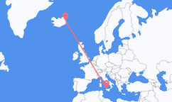 Flights from Palermo to Egilsstaðir