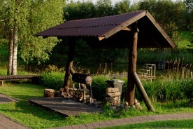 Náttúruleg sauna upplifun með baðmeistara í Trakai