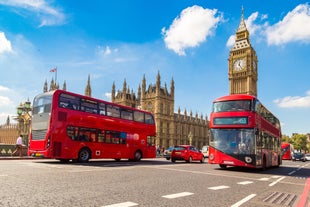 Photo of Westminster palace (Houses of Parliament) and Big Ben, London, UK.