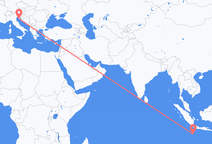 Flyg från Shire of Christmas Island till Pula