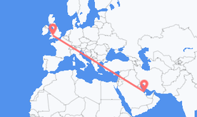 Flights from Bahrain to Wales