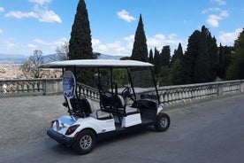 Tour privato di 1 ora in golf cart attraverso il centro di Firenze