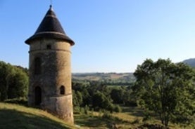 Photo of Tours aerial panoramic view. Tours is a city in the Loire valley of France.