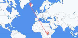 Burundi to Iceland