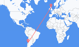 Flights from Chile to Scotland