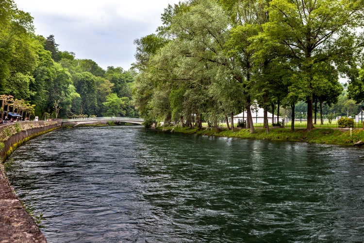 Photo of River Gave de Pau in Lourdes, France.