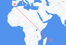 Mauritius Island to Málaga