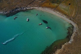 Croisière privée en hors-bord de Délos à Rhenia et Mykonos