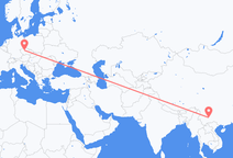 Flug frá Kunming til Prag