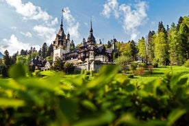 Escapada privada de un día al castillo de Peles y al Castillo de Drácula con la Iglesia Negra de Brasov desde Bucarest