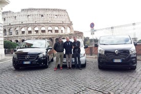 Tour in Rome in a private licensed minivan 