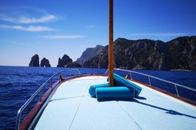 Die Insel Capri mit dem Boot