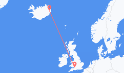 Flights from Bristol to Egilsstaðir