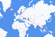 반다르 세리 베가완 출신 출발해 레이캬비크로 향하는 항�공편