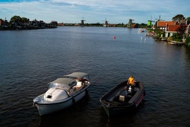 Privat Zaanse Schans vindmøllecruise på luksusbåt