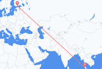 Flyrejser fra Krabi til Helsinki