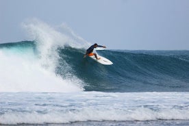 Surfing lessons in the Basque Country