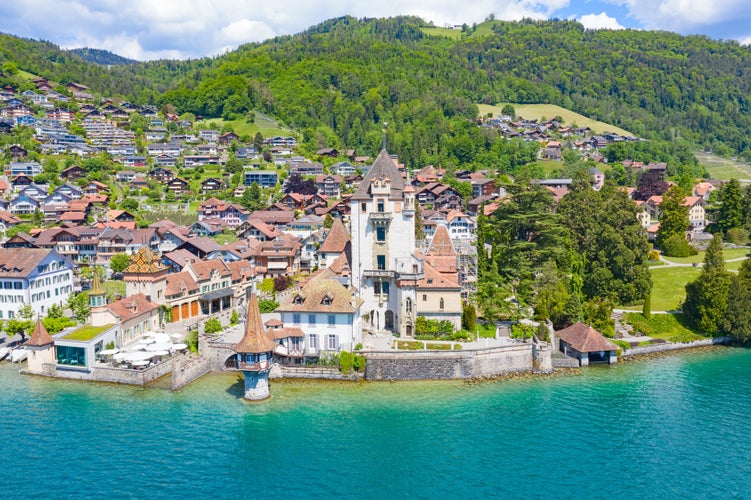 Oberhofen castle near Thun, Switzerland