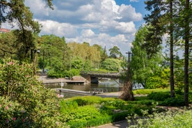 Photo of the town of Lappeenranta from the fortress Linnoitus.