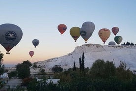 Passeio de balão de ar quente em Pamukkale - Turquia